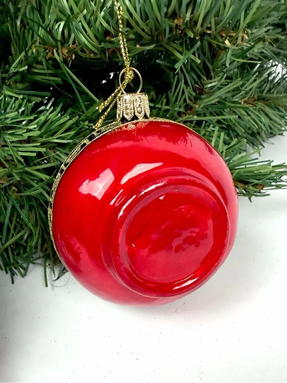 Glass Christmas Ornament Bowl Of Ramen made in Poland for Sur La Table